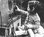 Yes! That's me with an old R208 ex-army HF receiver.... Thanks to my Dad who was also keen on radio. 