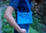 Knitted purse