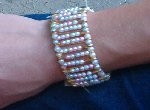 Safety-pin bracelet