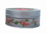 Painted tin box