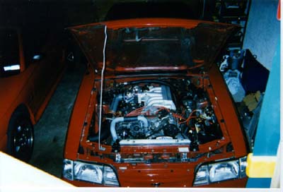 89 Motor after rebuild:&nbsp; X303, GT-40 ported upper&lower, TFS Twisted Wedge heads w/1.72 rollers, 24 lb injectors, 73mm C&L meter, Accufab throttlebody, Longtube headers