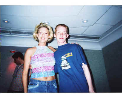 ME AND MY FAVE MEMBER OF THE BEST BAND STEPS!!!