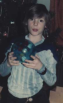 Chirstmas 1976 - Craig with ball puzzle