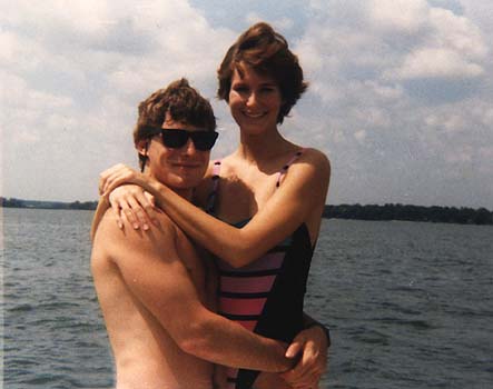 Craig and Kimberly at the beach