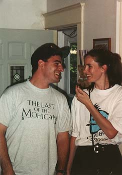 Craig and Kimberly Laughing