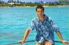 craig in funky blue shirt