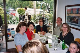 Dinner with friends at La Luppa