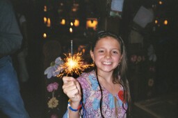 Kiana LOVED the sparklers ! :)