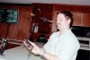 Mr. Creech holding baby alligator
