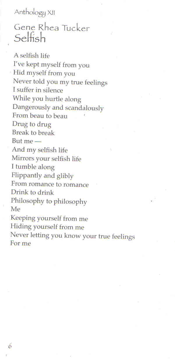 some of my poetry