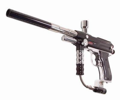 m3 dragoon. good gun for anybody that wants to advance from a pump or a entry level marker