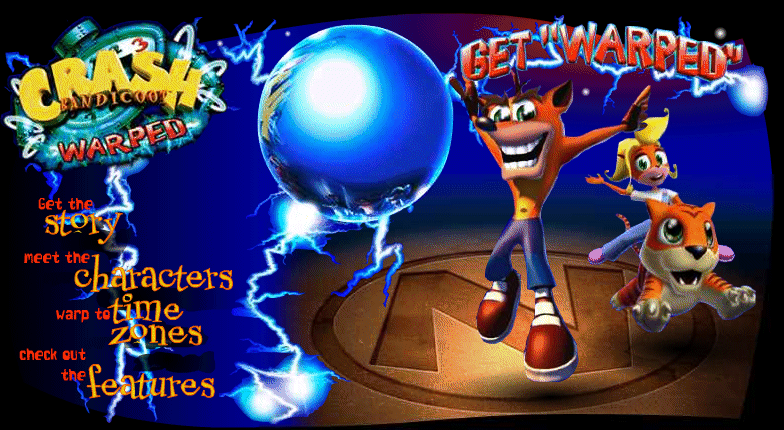 Crash Bandicoot 3: warped official site