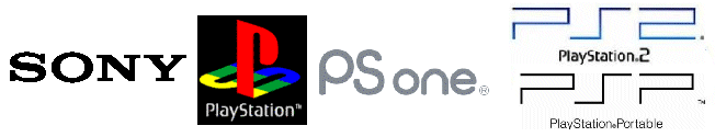 Sony game consoles: - PS1, PS2 and the PSP! Click to enter official site