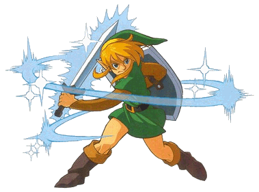 Link, the Hero (see? no pants!)