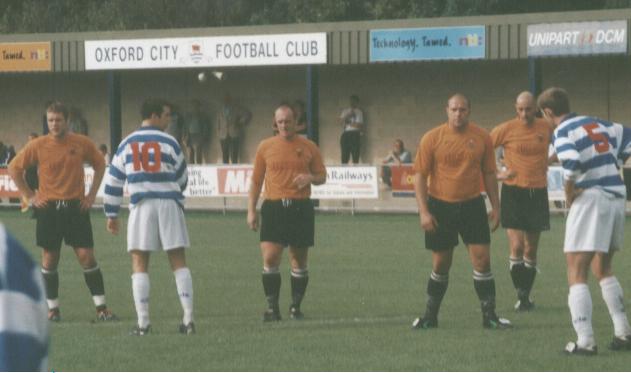 31.8.02: FA Cup, Oxford City 0 Cray 1 in the Preliminary Round.