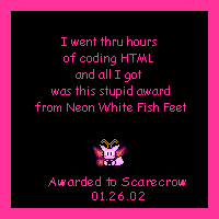 Neon White Fish Feet