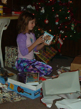 I was so excited Christmas morning.  Cissy got me the cd.  