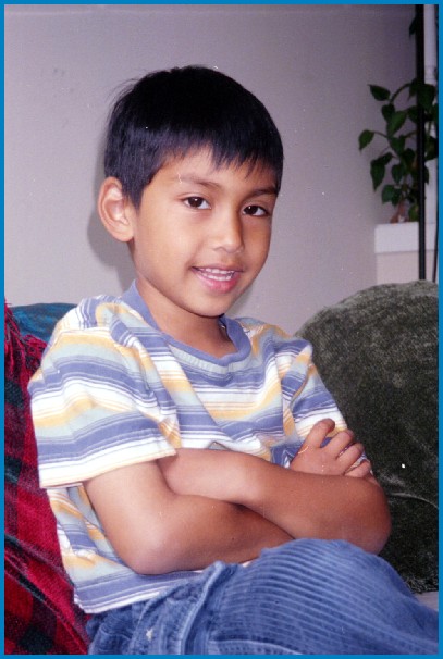 Sajid,6 [even tho he looks 3! ;)