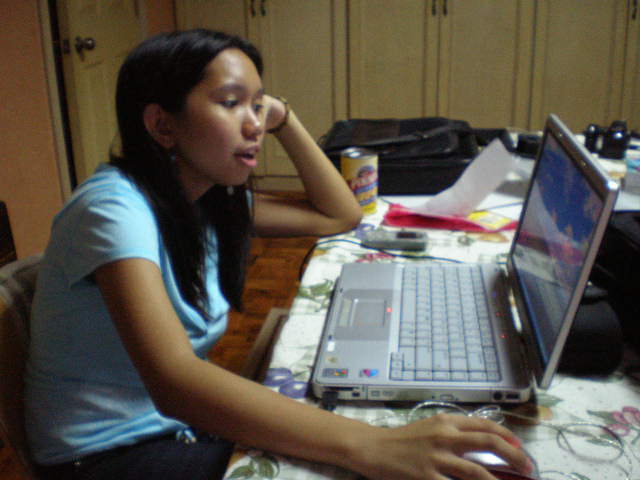 Karen and Janelle's laptop