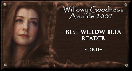 Best Willow Fic Beta Reader : March 2002