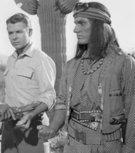 Blood brothers with Audie Murphy in Walk the Proud Land