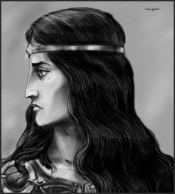 Feanor, painted in Photoshop by Aegli