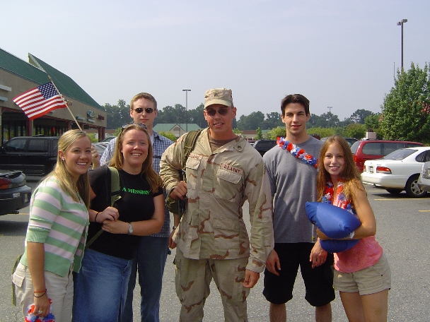 Welcome home Tim&nbsp;&nbsp;&nbsp;&nbsp;&nbsp;&nbsp;&nbsp;&nbsp;&nbsp;&nbsp;&nbsp;&nbsp;&nbsp; July 16, 2005