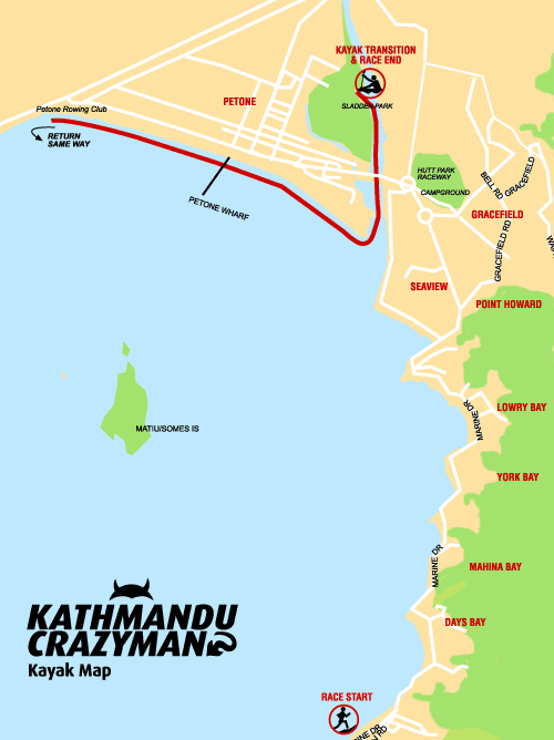 kayak map