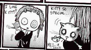 lenore and her kitty