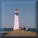 A Lighthouse at Sodus Point, NY