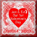 Our First Valentine's Day Together!