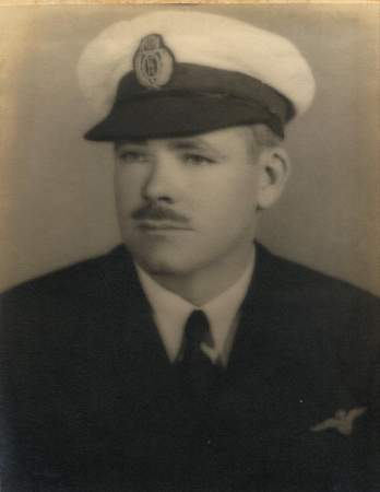 Bob in his Qantas uniform