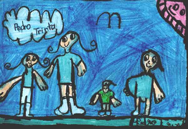 fam�lia , Pedro 6 anos