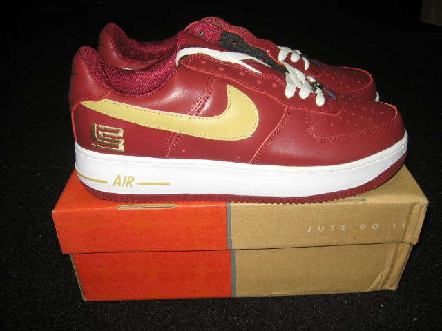 Air Force One Lebron James Red