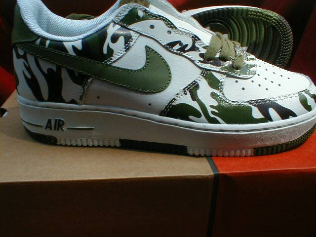 Air Force One Camouflage White-Green