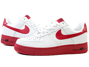 Air Force One White-Red-Black