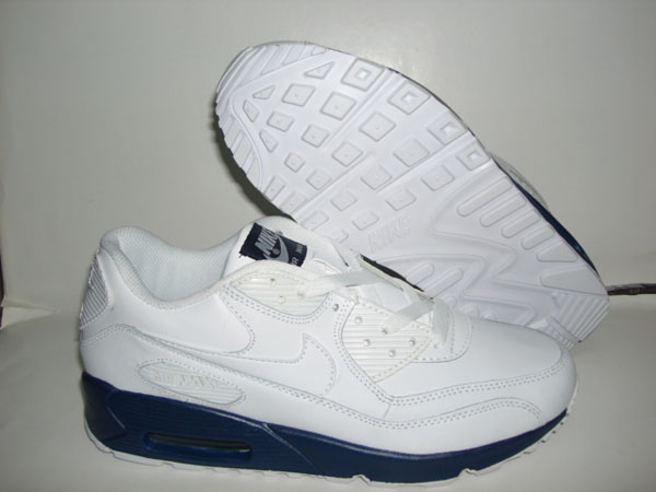 Air Max 90 White-Navy