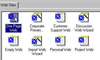 One page web