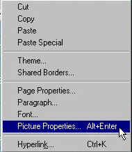 Picture properties