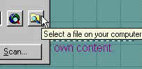 Selecting a picture file