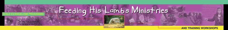 Feeding His Lambs
