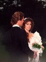 The Bride and Groom Share a Special Moment