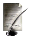 paper and quill