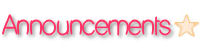 Announcements