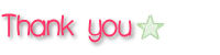 Thank yous