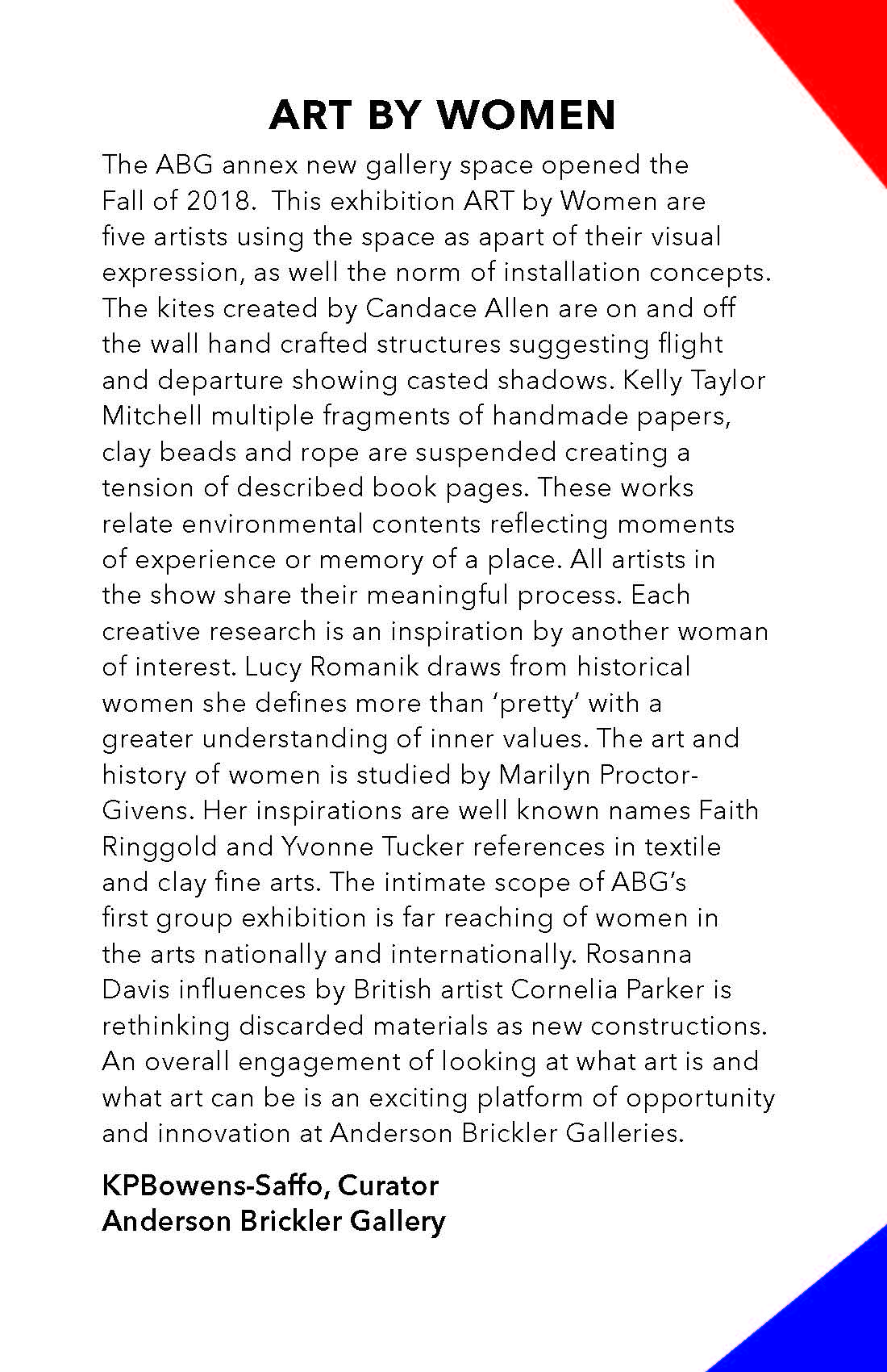 ABG Gallery Catalog