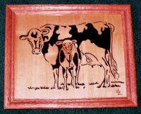 Cow and Calf