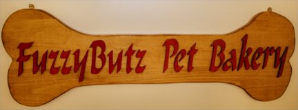 FuzzyButz Sign 