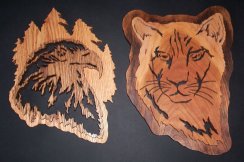 Relief Eagle and Cougar