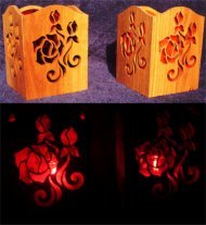 Rose Luminaries 
